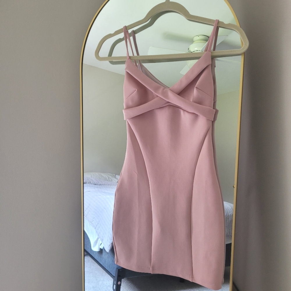 REVOLVE | Superdown Pastel Pink Mini dress (xxs)